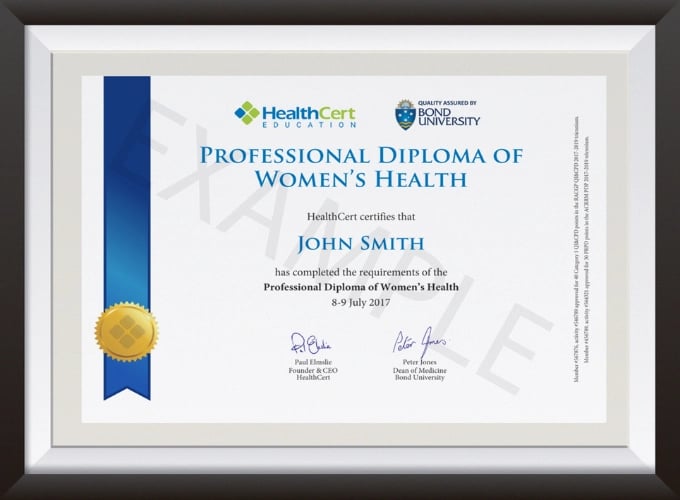 Professional Diploma of Women s Health